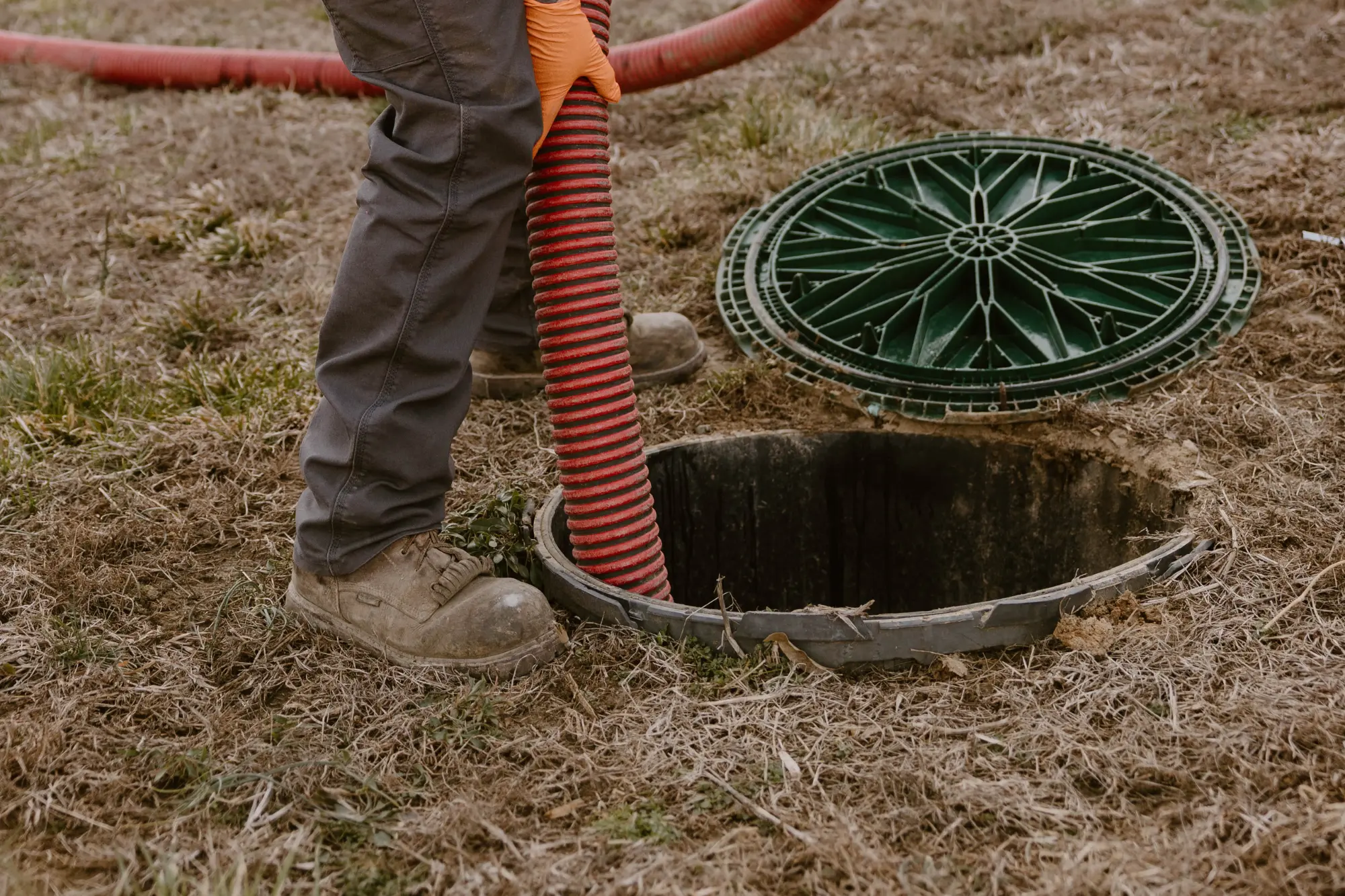 A&A Quick Pumping, Pumping out a Septic tank  